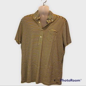 Ralph Lauren Stripe Mens Collared Shirt Size XL